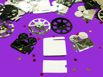 Lights, Camera, Action Confetti Available by the Packet